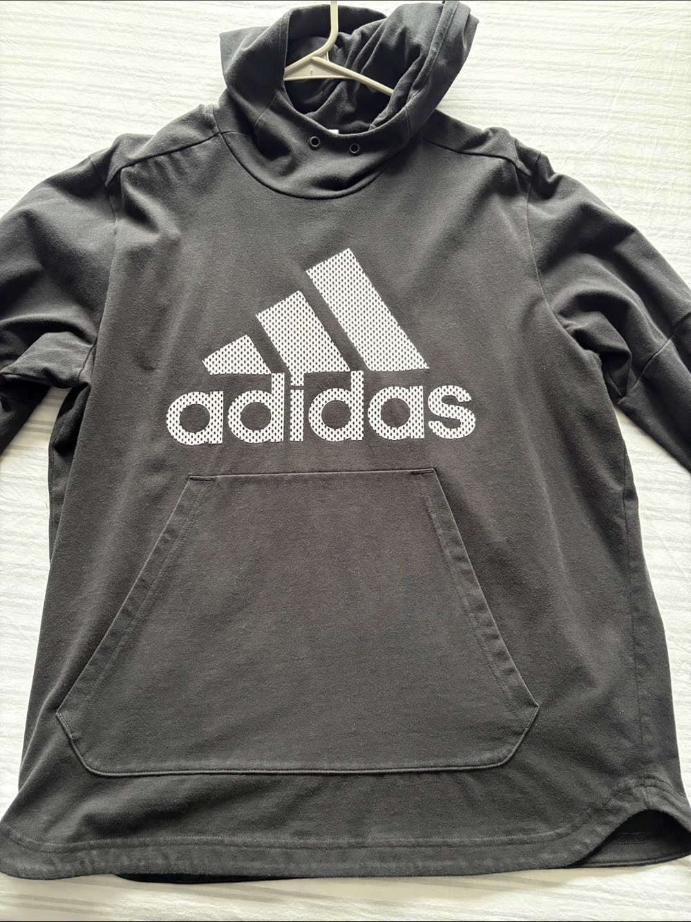 Men adidas hoodie size L